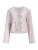 JJXX Blouse ‘JXZoe’  donkerbruin / rosa / wit