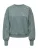 ONLY Sweatshirt ‘ONLCamela Brooke’  donkergroen / zilver