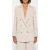 10DAYS Crepe Blazer Fringe Light Safari