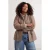 TRENDYOLMİLLA Dames Beige Effen Oversized Grote maten Jassen