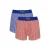 Vingino gestreepte boxershorts – blauw/rood (set van 2)