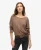 Superdry Vrouwen Jersey top met Lange Mouwen Bruin