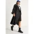 Katoenen Midi Trenchcoat met Dubbele Knopenclosure