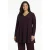 YOEK Plus Size tuniek – paars