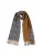 CASH-MERE.CH Sjaal  camel / lichtbeige / navy