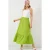 Gestructureerde Maxi Breisrok met Elastische Taille