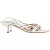 Aquazzura Roy 50 Sandalen in Witte Leer