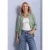 Overhemd met 3/4-mouwen en corduroy-mix