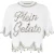Cropped T-Shirt Crystal Waves