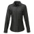 Premier Dames/dames Jeanssteek Denimshirt met lange mouwen (Zwarte denim)