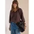 Carmen-blouse met halflange mouwen en bandjes