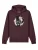 Watapparel Sweatshirt ‘Papasaurus’  donkerrood / wit