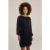 We Fashion Dress Mid Length Dark Blue