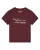 Watapparel Shirt ‘Früher War Alles Besser’  bordeaux / wit