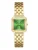 Glanzstücke München Analoog horloge  goudgeel / groen