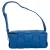 Bottega Veneta Small Brick Cassette schoudertas in blauw lamsleer