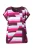 Ulla Popken Shirt  pruim / pastellila / pink / wit