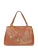 Anna Luchini Brown Rundleer Tas