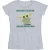Star Wars Dames/Dames The Mandalorian Grogu Luistert Niet Katoenen T-Shirt (Sportgrijs)
