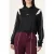 FILA Rivoli Relaxed Cropped Graphic Hoodie Black-bright White