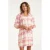 Smashed Lemon Damesjurk met roze tie-dye print |