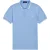 Fred Perry Heren Ribgebreid Poloshirt met Kraag (Licht Blauw)
