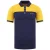 Ben Sherman Colour Block Heren Navy/Geel Poloshirt