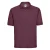 Russell Heren Polycotton Pique Poloshirt (Bourgondië)