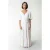 Colourful Rebel Dewi Knitted Structure Smock Maxi Skirt Off White