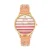 Sophie & Freda Tucson horloge met leren band en Swarovski-kristallen