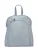 Anna Luchini Turquoise Rundleer Tas