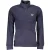 Gianmarco Venturi Blauwe Katoenen Mannen Sweatshirt