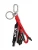 KARL LAGERFELD JEANS Sleutelhanger  rood / zwart / zilver / wit
