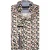 Giordano overhemd stretch roze geprint