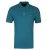 Lyle & Scott getipt petrolblauw regular fit poloshirt