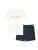 Marc O’Polo Pyjama lang  blauw / wit