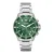 Emporio Armani  – heren horloge – zilverkleurig met  band