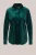 WE Fashion – Dames velvet blouse – Regular fit – Donkergroen –