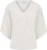 Zusss Top V hals Off White dames