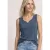 Basic top met hartvormige halslijn