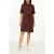 Scotch & Soda Mini Shirt Dress Puce