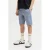JACK & JONES JUNIOR regular waist sweatshort grijsblauw