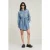 G-Star Relaxed Drawcord Denim Dress Faded Thames