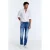Cup of Joe Lance heren straight-fit jeans medium blue