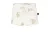 Babystyling baby sweatshort met all over print ecru/lichtbruin