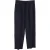 Chloé broek met trekkoord in marineblauw polyester