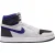 Nike Air Jordan 1 Zm Air Blue Detail Witte Sneakers