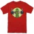 Rick And Morty Unisex T-shirt voor volwassenen met de tekst ‘I Love Myself’ en Pickle Rick (Rood)