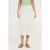 Protest midi rok met all over print ecru/groen