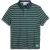 Scotch & Soda Textured Stripe Blocked Ss Polo Khaki Green